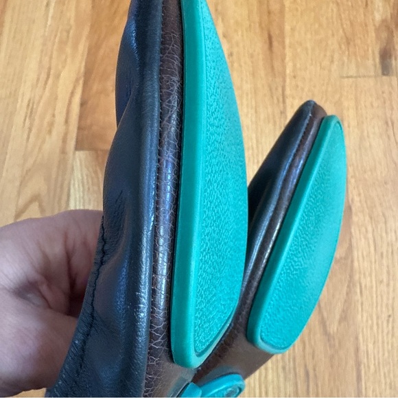 Tieks by Gavrieli Black Leather Ballet Flat Shoes Size 6 - Picture 7 of 7